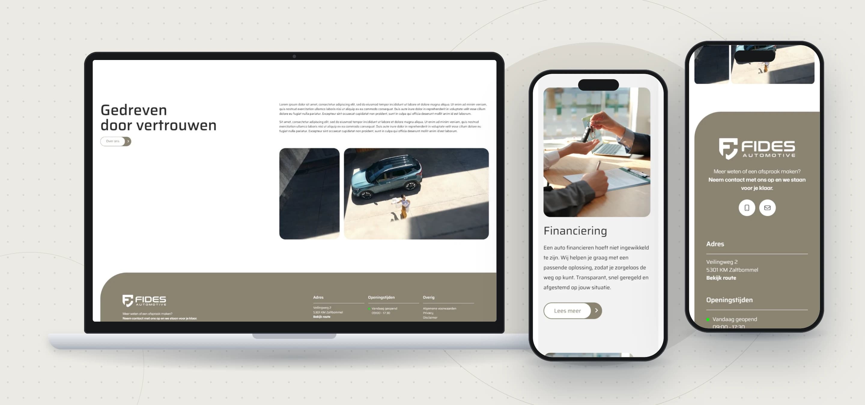 Fides Automotive — Driven by trust & financing