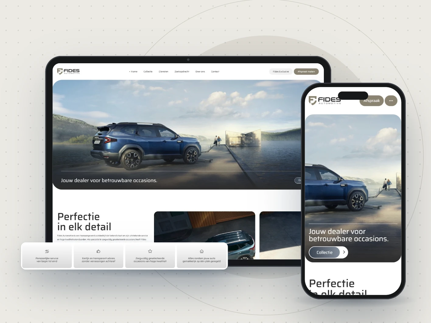 Fides Automotive — Homepage hero
