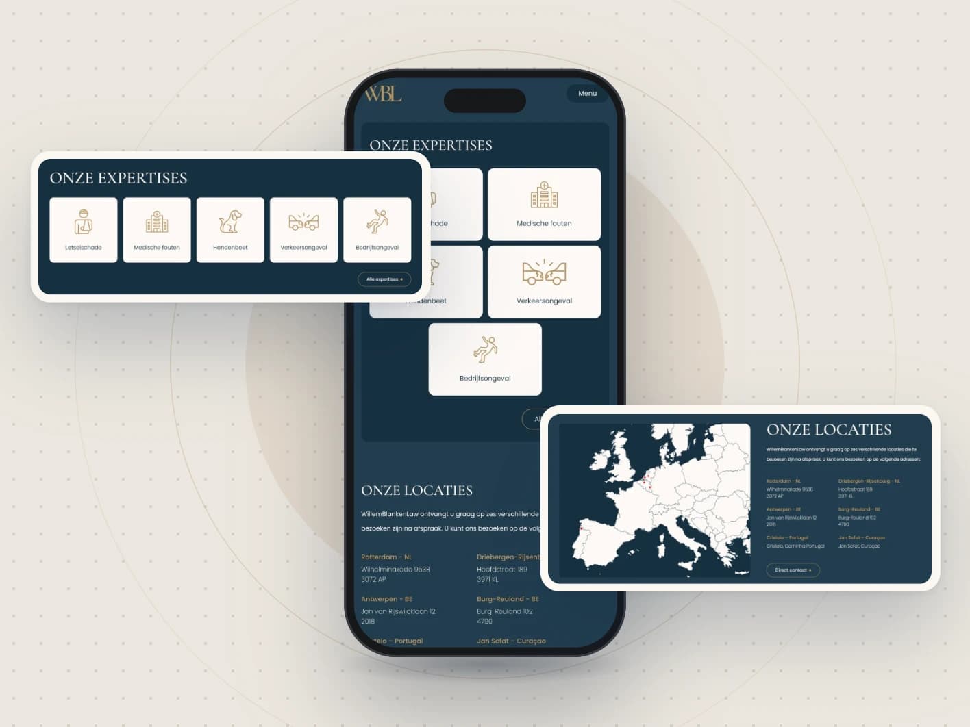 Willem Blanken Law — Areas of expertise & office locations